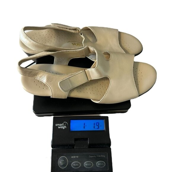 SAS Tripad Open Toe Comfort Shoes Pearl Size 11 style 208988 Sandal low heel - Picture 7 of 7